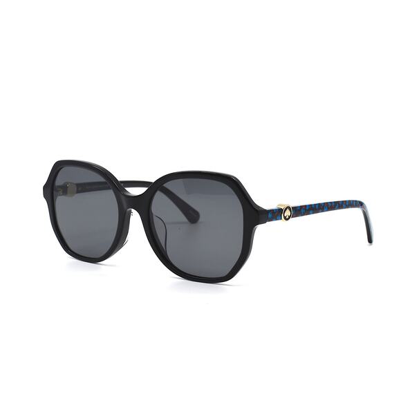 NEW KATE SPADE LOURDES/F/S 3H2 BLACK GREY POLARIZED AUTHENTIC SUNGLASSES - Picture 3 of 12